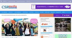 Desktop Screenshot of csrmedia.ro